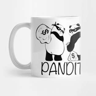 Panda Bandits (pandits) Making Off With The Booty Mug